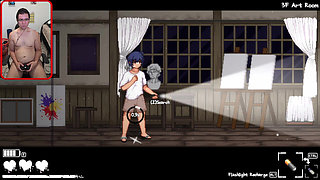 A Japanese schoolgirl fucks me hard and.... (Houkago no Onigokko Gameplay4)