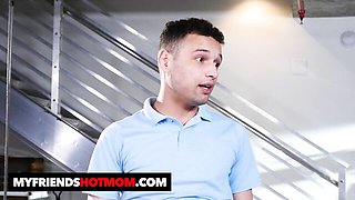Watch tender Johnny Love and Armani Black's sex