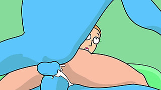 SUMMER AND MEESEEKS PARTY - ANAL SEX ( Parody Cartoon 3D )