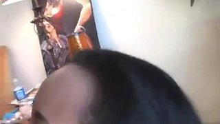 FANTASTIC CHUBBY EBONY CUM ON HER BIG TITS: Blowjob, Doggy  Cowgirl Porn