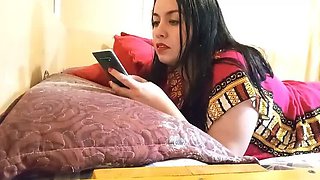 Hot Indian BBW wife gets anal surprise from brother-in-law - homemade taboo sex