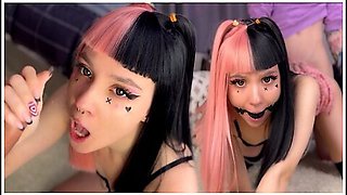 Hot Emo Girl Deepthroat And Fucked Her With Gag In Her Mouth 4k