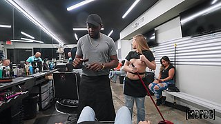 Lucky Anne's Barbershop Affair Ignites Wild Passion