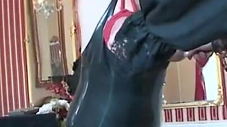 Big boobs babe tries BDSM