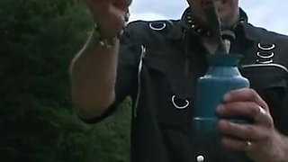 Humiliated and stuffed pussy