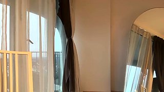 Awesome Big Boobs Blonde Masturbates In The Shower