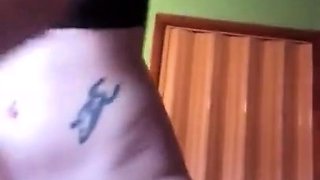 Humping the vibrator in my pillow