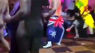 BBC Stripper Stripping In Nightclubs With Sexy Women Then