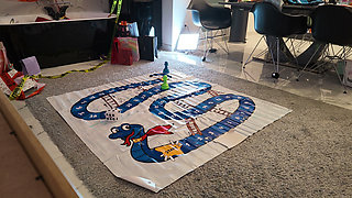 Games of Cum Halloween Special Exclusive Snakes and Ladders Game with Two Halloween Sluts Angel and Lina