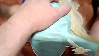 Preview - 23 mins of COUGAR throating wood and spunking in her jaws