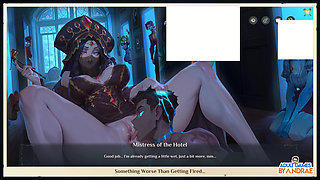 Hotel Tales Gameplay - Lick Her Clean and Do Your Job Well