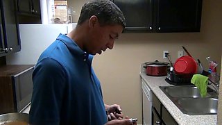 Amateur MILF blowjob cumshot