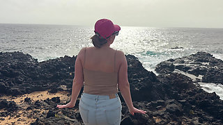 Beach Jeans Wetting - Sandy and Soaked