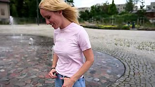 GERMAN SCOUT - Skinny Mature Melisa Rose Pick Up
