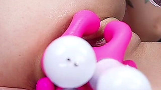 Non- Stop Cumming with Multiple Dildos Part 1