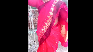 I Fucked My Indian Deshi Village Stepsister Wearing a Red Saree.part - 02