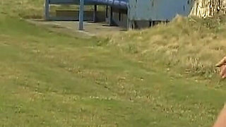 Masturbating in the Dug Out