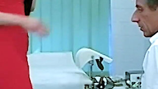 Doctor's ass fuck and piss slut