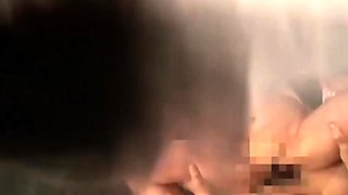 Milf rubs her clit during doggystyle hardcore sex