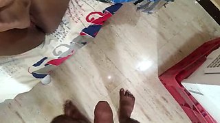 Threesome Fucking Hot Indian Wife With Her Maid