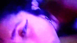 Hot Latina Sucking Big Dick for Hours After Party