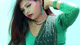 Busty girl comes out of the bathroom naked after a prank by her stepbrother