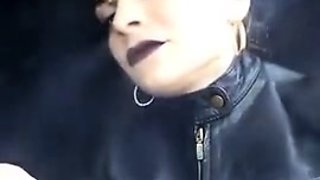 Goddess Marlena - Black Lips Smoking