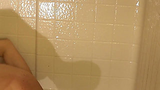 Sexy Mature Amateur Couple Have Great Shower Sex. Oral and Anal. She Takes It Hard