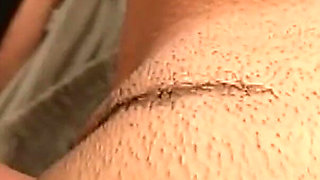 Sexy Skinny Secretary Fucked and Cumshot on Beautiful Pussy by a Big Vintage Cock