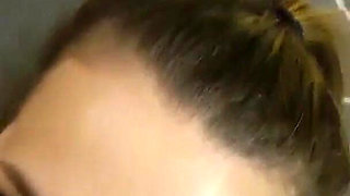 Sexy Cute Schoolgirl Kimber Lee Gets a Sloppy Facial!