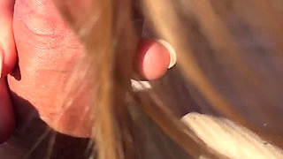 City Tour Gone Wild - Risky Handjob, Blowjob and Doggy - Almost Caught!