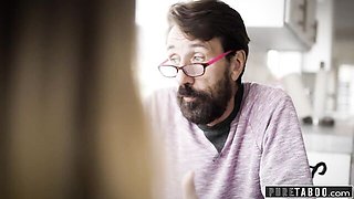 Pretty Steve Holmes and Riley Star at pussy licking action
