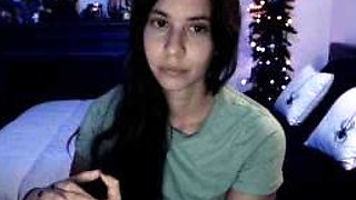 Brunette Solo Webcam Masturbation