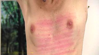 Blonde Teen Sissi7 Spanking Machine - Big Tits Whipping Punishment