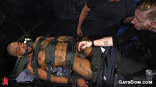 Black Pervert Bound and Punished