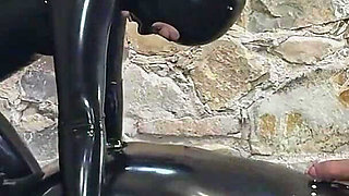Rubber Slave Is Used Sexually