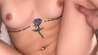 Latina beauty shares passionate intimate moments through sensual desire