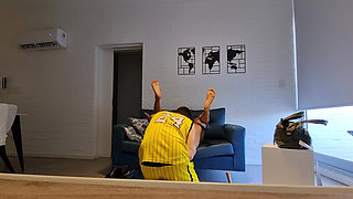 Argentine Brunette Records Her First Porn Video with a Colombian