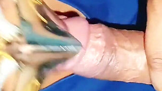 Indian Village Bhabhi Sucking Big Dick for Cumshot in Mouth, Best Oral Sex Face Fucking Deep Throat Video