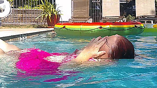 Handsome Harry and Sex Big Beauty Nurse Vicki Do Some Under Water Exercises!