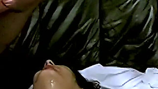 Brunette milf and her perfect blowjob