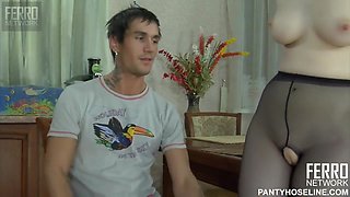 Sexy Amateur Housewife Fucked In The Kitchen