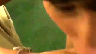 Slutty smoking stepsister fucks stepbrother after party