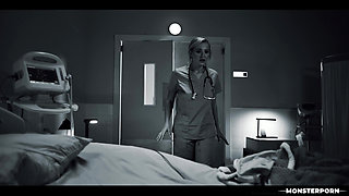 Extreme Parasite Lesbian Horror - Melody Marks & Blake Blossom in Hardcore Monster Sex Scene