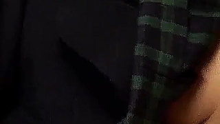 Asian College Teen gets Fucked Hard in Group Sex