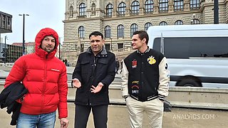 Fake Pool Goes Dap, Silvia Dellai 3 On 1 Intense Non-Stop Double