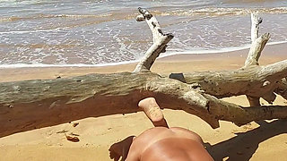 Ladysilva my hot ass tanned on the beach