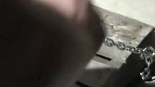Emo teen gets her feet spanked and enjoy hurt with hot wax