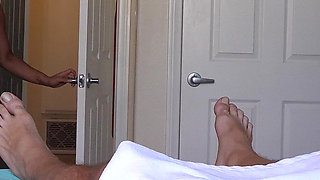 Sexy Fitness Model Makes Hung Stud Fuck Her up and Down