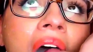 Busty JenKowski bukkake cumslut